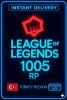 Riot Cash 250 TRY - 1005 RP (Turkey Server)