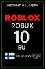 Roblox 10 Euro Game Card (EU)