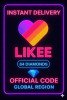 Likee 84 Diamonds Code - 2$