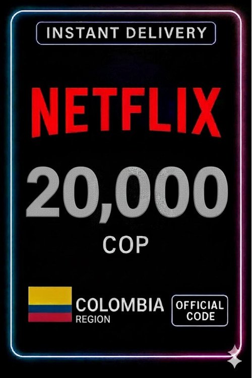 Netflix Gift Card 20.000 COP