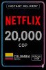 Netflix Gift Card 20.000 COP