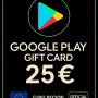 Google Play Gift Card - Europe 25 €