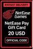 NetEase Pay Gift Card - 20$ USD