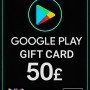 Google Play Gift Card - United Kingdom UK 50 £