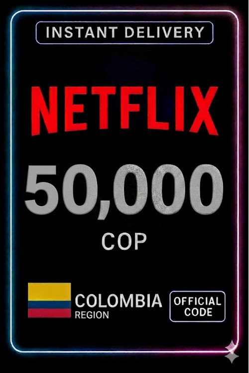 Netflix Gift Card 50.000 COP