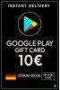 Google Play Gift Card - Germany 10 € DE