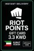 Riot Access Kuwait - 3.3 KWD