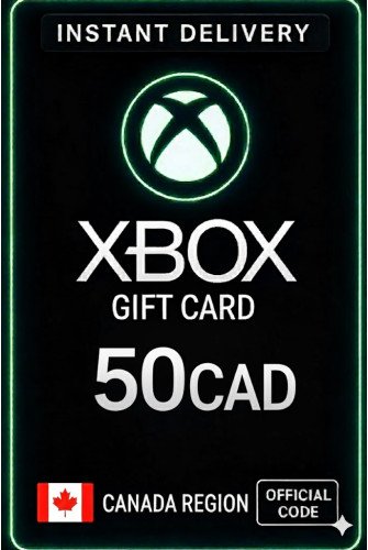 Xbox Live Gift Card 50 CAD Wallet