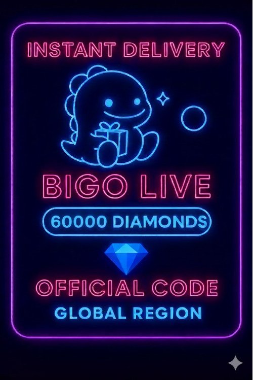 Bigo Live - 60000 Diamonds (Global)