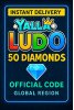 Yalla Ludo - USD 50 Diamonds (INT)