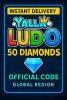 Yalla Ludo - USD 50 Diamonds (INT)