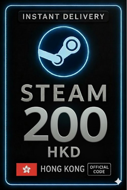 Steam Wallet Card 200 HKD
