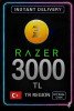 3000 TL Razer Gold Pin