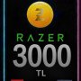 3000 TL Razer Gold Pin