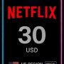 Netflix Gift Card - $30 (US)