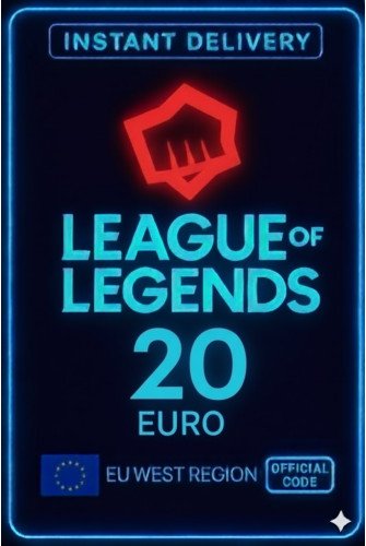 League Of Legends Eu West 20 EURO Riot Points