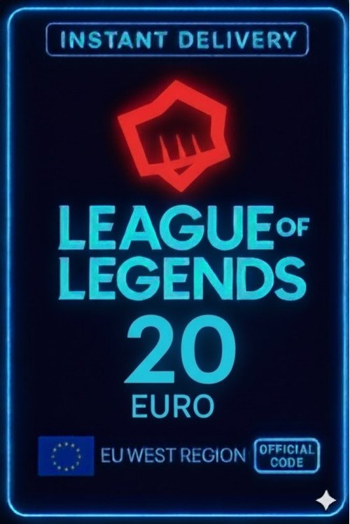 League Of Legends Eu West 20 EURO Riot Points