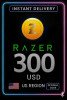 Razer Gold 300$ US