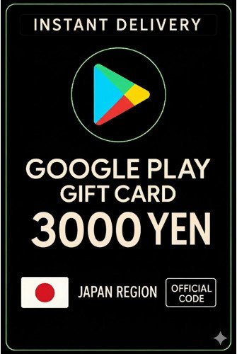 Google Play Gift Card - Japan YEN 3000