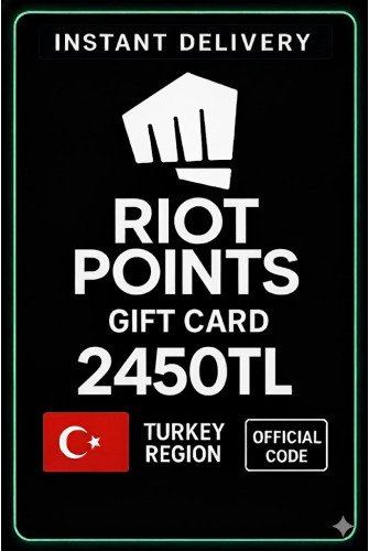 Riot Points 2450 TL - (Türkiye)