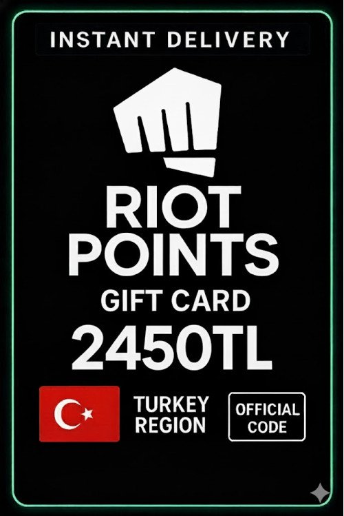 Riot Points 2450 TL - (Türkiye)
