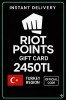 Riot Points 2450 TL - (Türkiye)