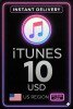 iTunes Gift Card - US$ 10