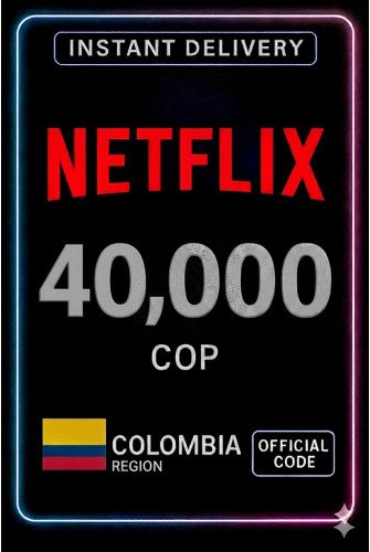 Netflix Gift Card 40.000 COP