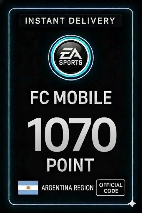 FC Mobile 1070 Points - Argentina